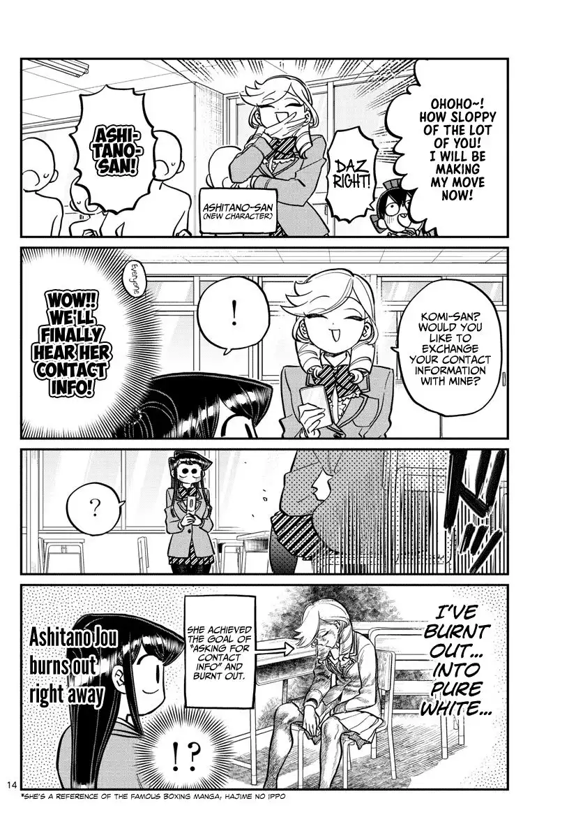 Komi-san wa Komyushou Desu Chapter 258 14